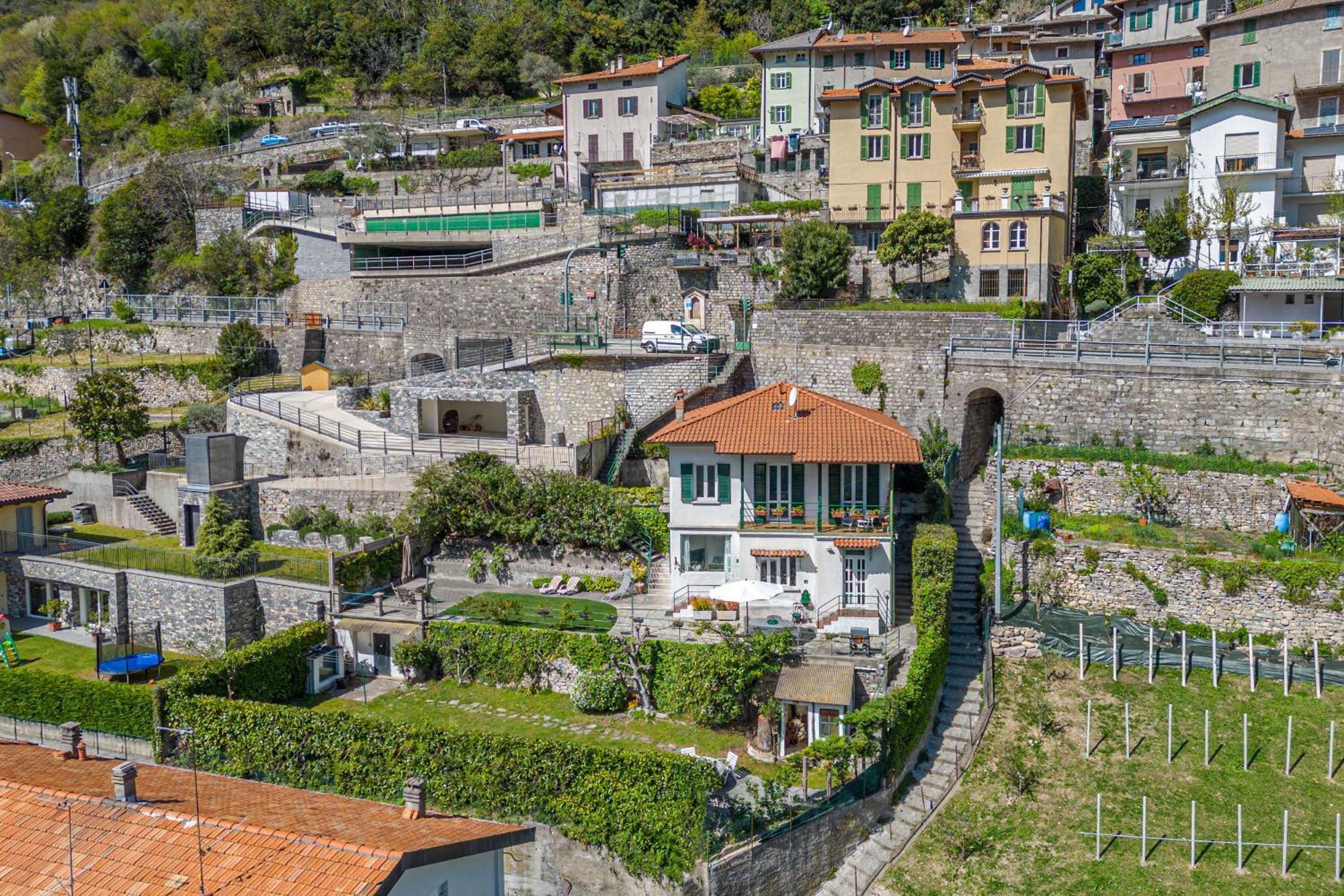 Casa Bambu - Splendida Vista Lago E Posto Auto Laglio Extérieur photo