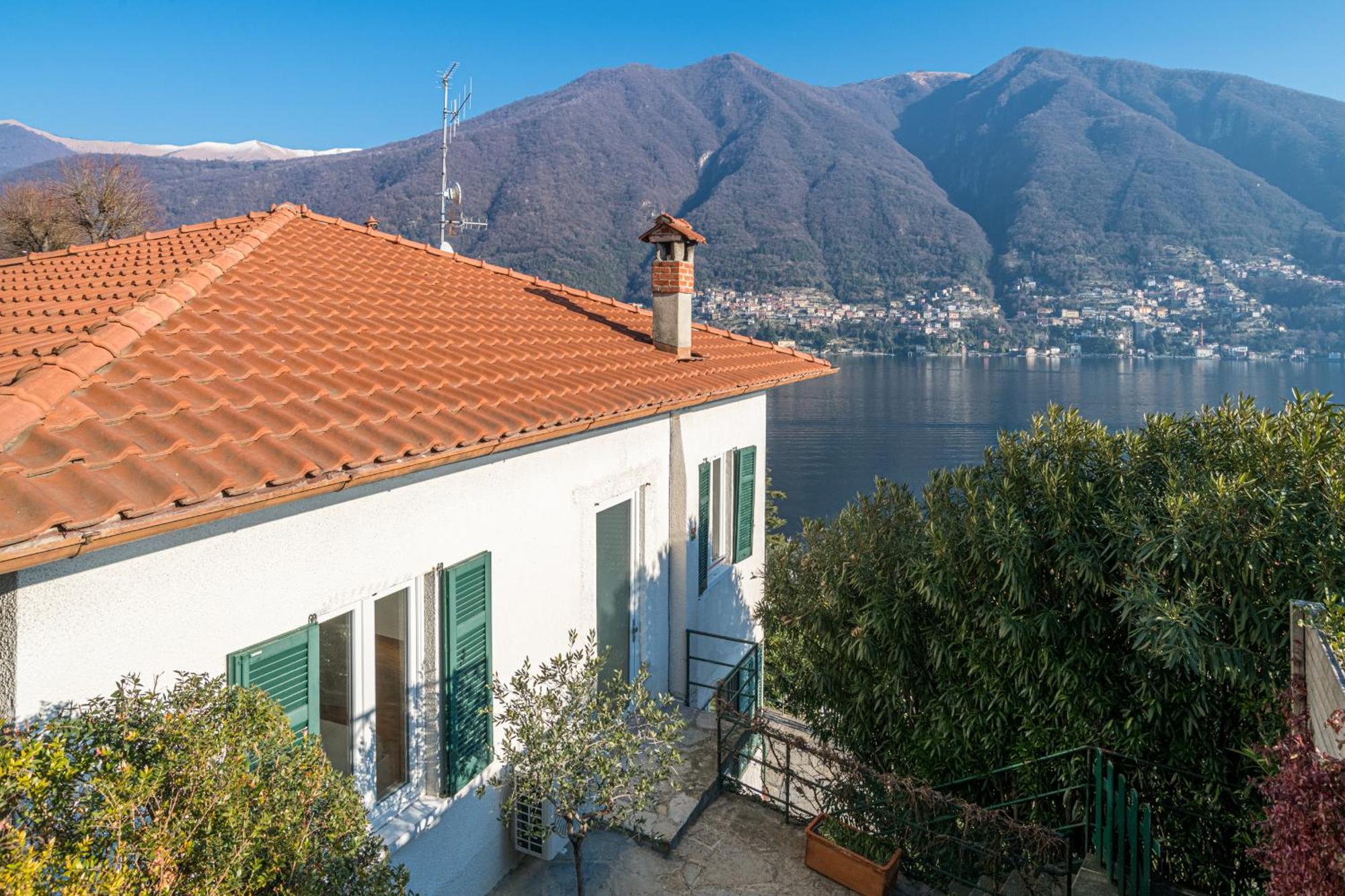 Casa Bambu - Splendida Vista Lago E Posto Auto Laglio Extérieur photo