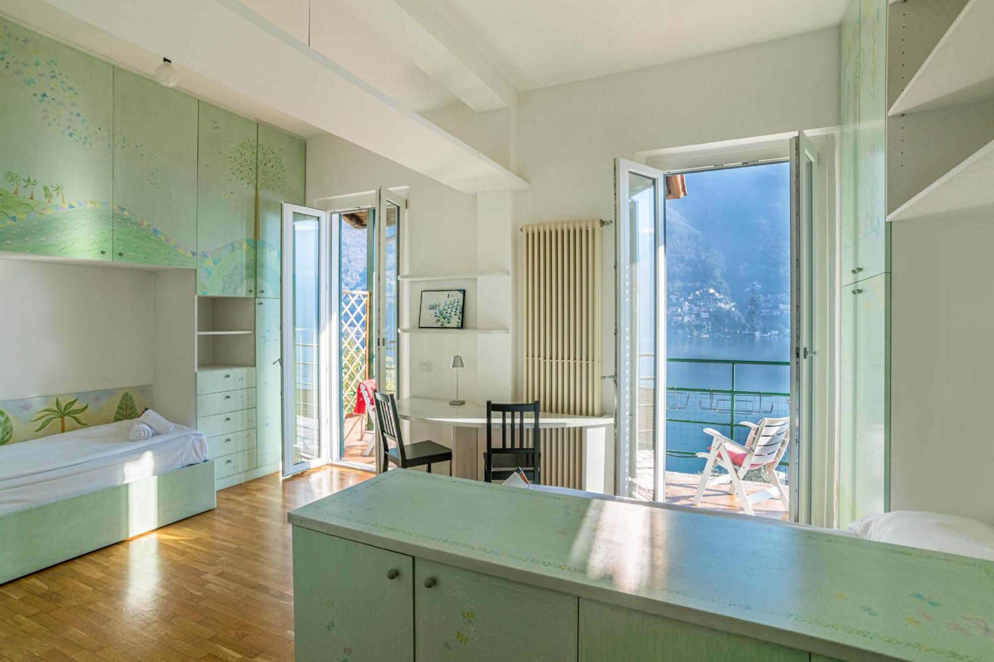 Casa Bambu - Splendida Vista Lago E Posto Auto Laglio Extérieur photo